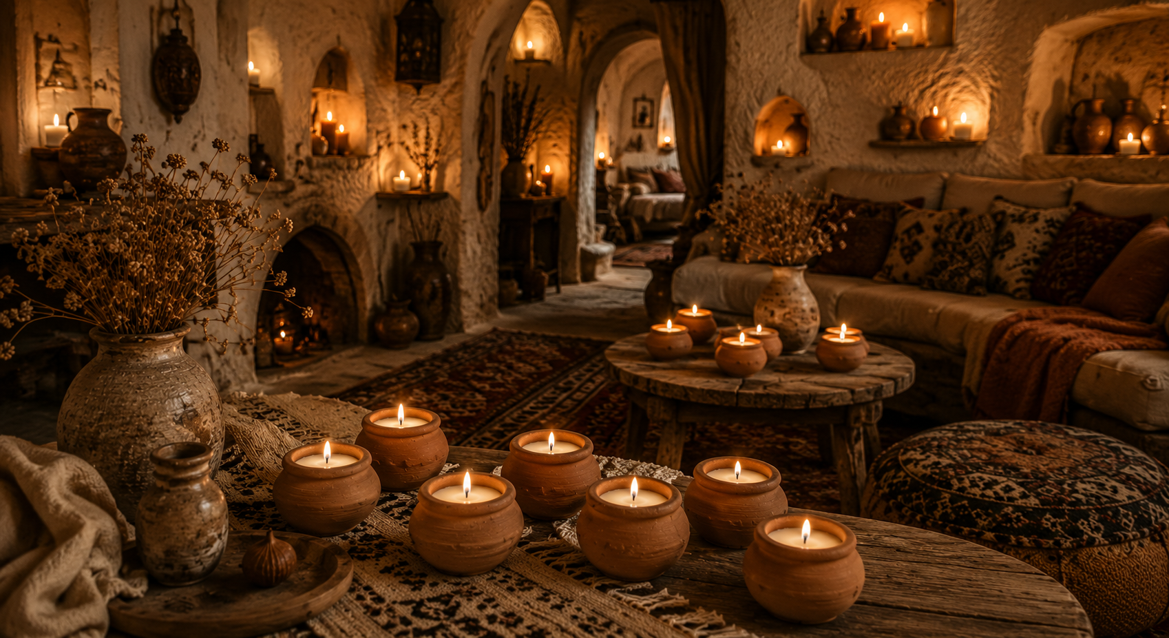 Home candle atmosphere