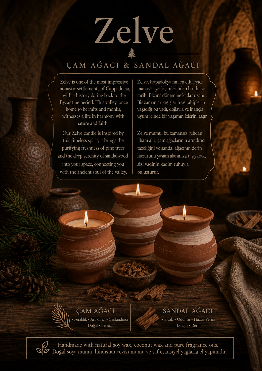 Zelve candle